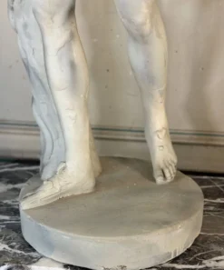 Apollon du Belvédère, plâtre d’après l’Antique, vers 1900