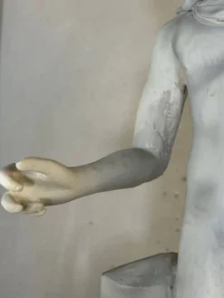 Apollon du Belvédère, plâtre d’après l’Antique, vers 1900