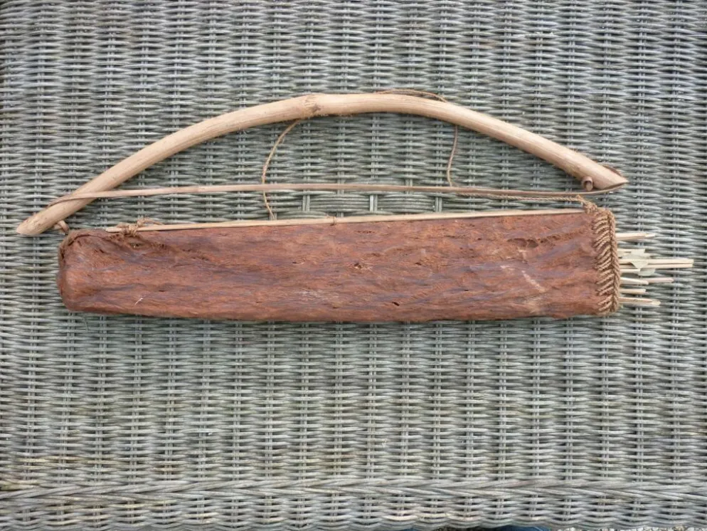 Arc, flèches avec son carquois