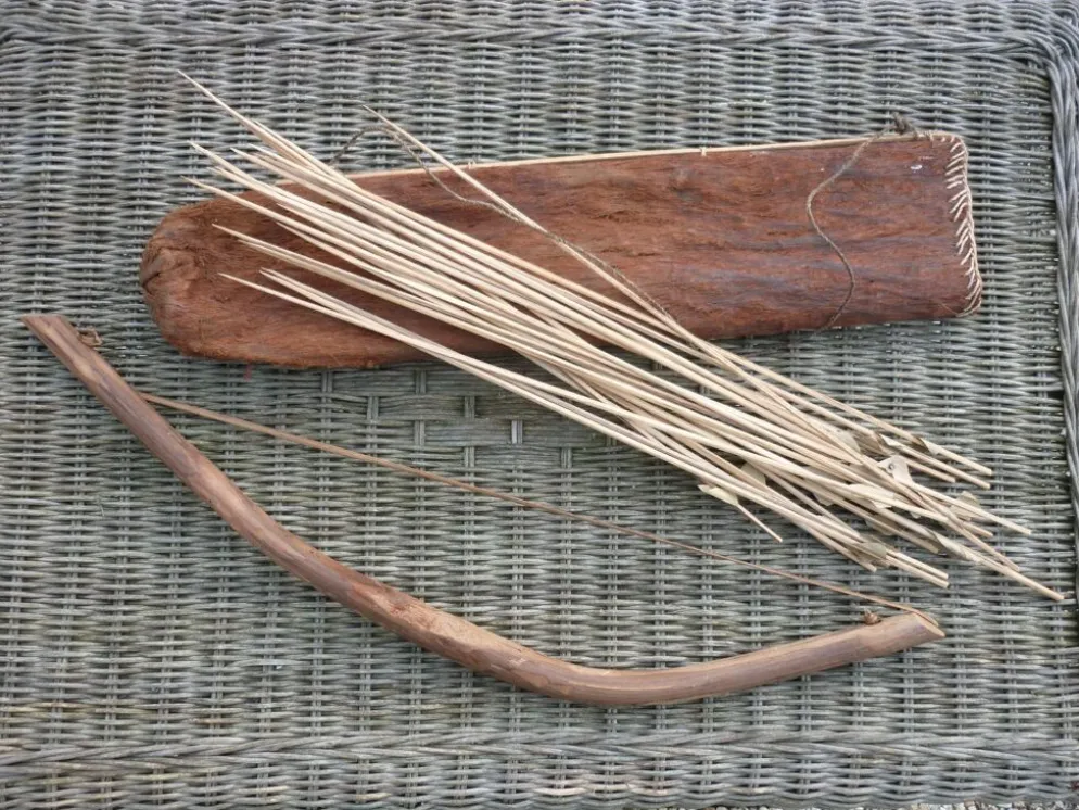 Arc, flèches avec son carquois