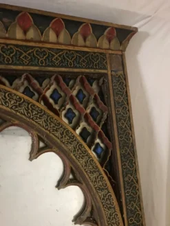 Arche miroir Radjastan ancien 190x120 cm