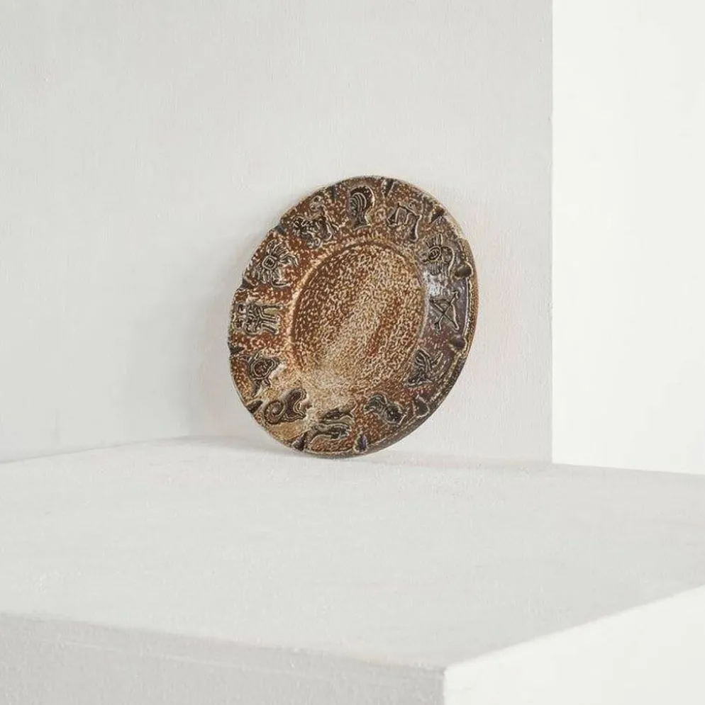 Armogrès Schale 'Zodiac' en poterie des années 1960