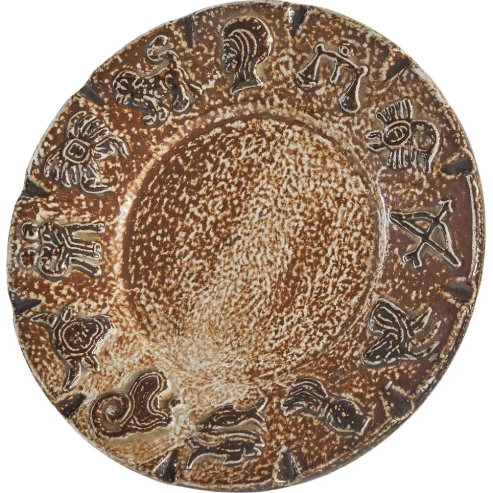 Armogrès Schale 'Zodiac' en poterie des années 1960