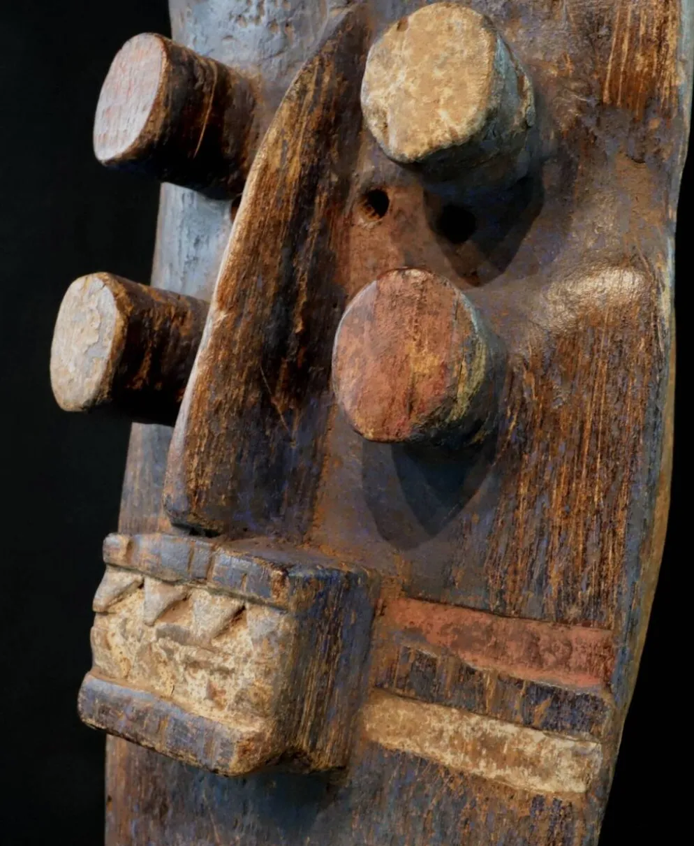 Art Africain Afrique Tribal - Masque Grebo - Côte d'ivoire - 523 cm