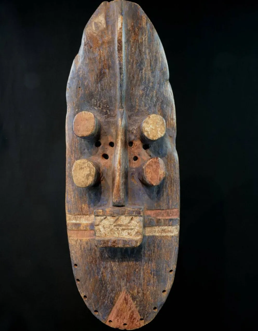 Art Africain Afrique Tribal - Masque Grebo - Côte d'ivoire - 523 cm