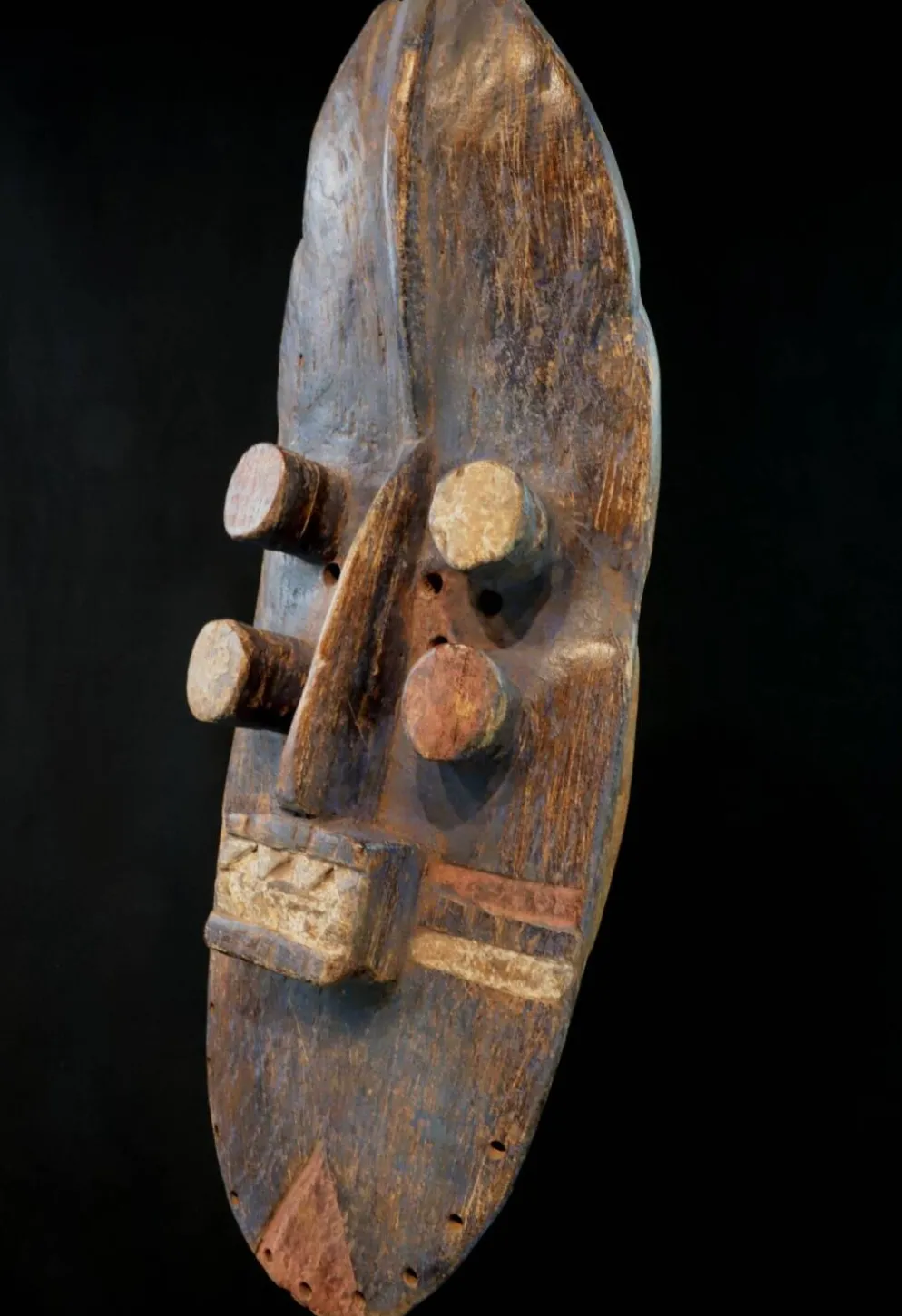 Art Africain Afrique Tribal - Masque Grebo - Côte d'ivoire - 523 cm