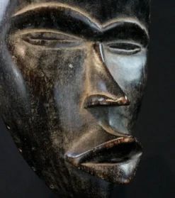 Art Africain - Ancien Masque de course Ethnie Dan - Côte d'Ivoire - 22,5