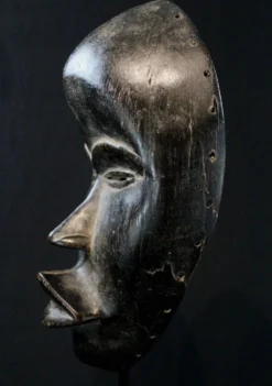 Art Africain - Ancien Masque de course Ethnie Dan - Côte d'Ivoire - 22,5