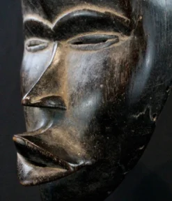 Art Africain - Ancien Masque de course Ethnie Dan - Côte d'Ivoire - 22,5
