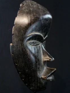Art Africain - Ancien Masque de course Ethnie Dan - Côte d'Ivoire - 22,5