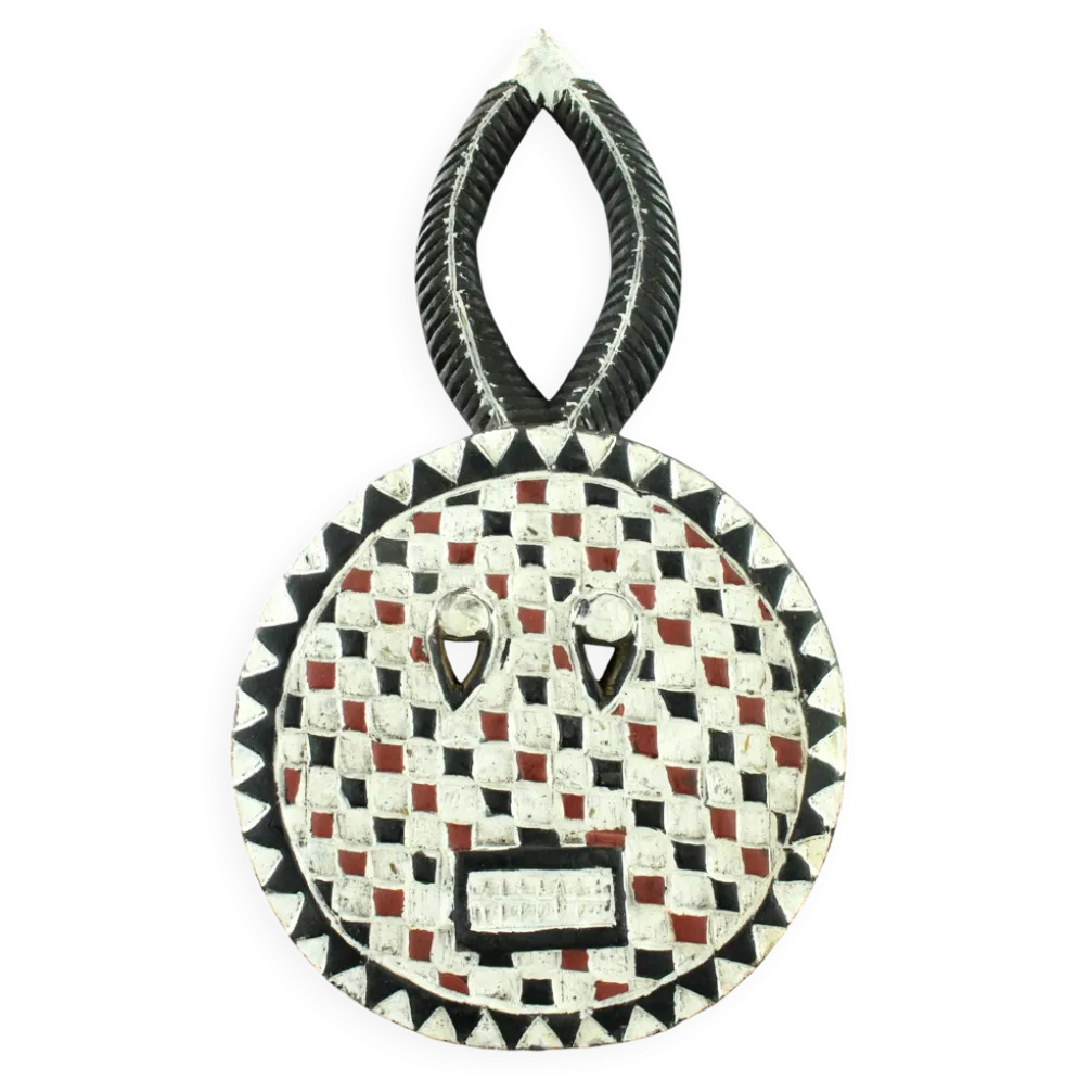 Art Africain - Masque Goli Baoulé - Arte Africa - Déco Murale Ethnique Chic - African Mask - 50 cms