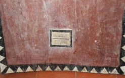 Art Africain Masque palette bois sculpte Cote d'Ivoire Baoule hauteur 87 cm