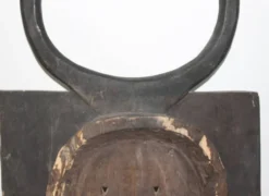 Art Africain Masque palette bois sculpte Cote d'Ivoire Baoule hauteur 87 cm