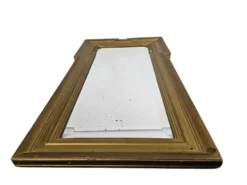 Art déco – Miroir tabernacle – doré – verre taillé – 19e siècle