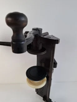 Art Deco Czechoslovak Industrial Tabletop Can Closer, 1930s
