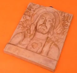 Arts Religieux Desgodets Paris Sculpture bas relief à suspendre Jésus Christ