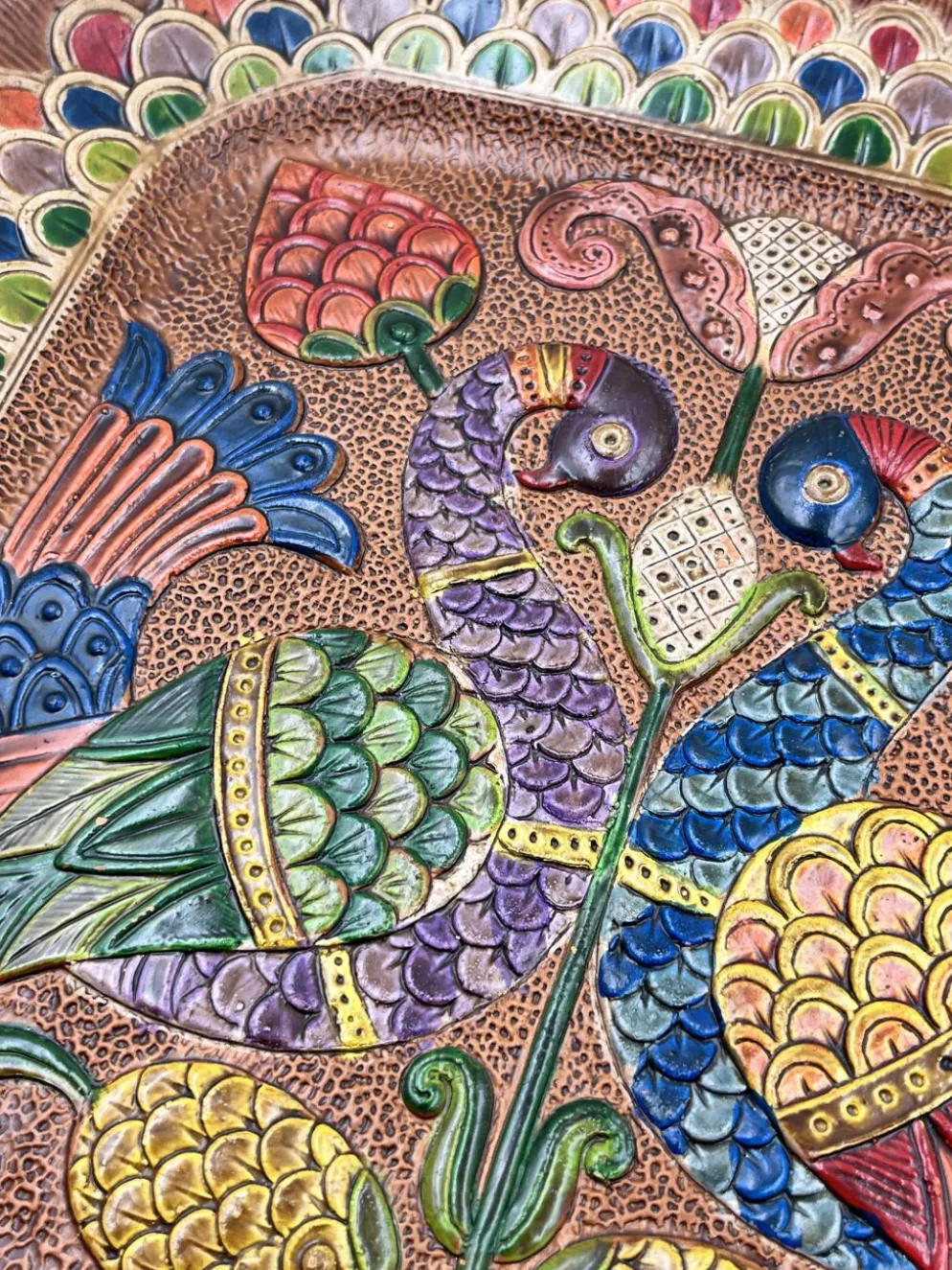 Assiette carrée en céramique Ceramica del Convento
