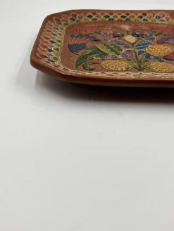 Assiette carrée en céramique Ceramica del Convento