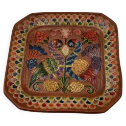 Assiette carrée en céramique Ceramica del Convento