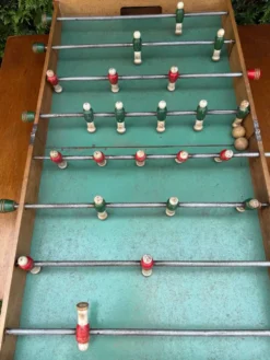 Baby foot ancien pliable,années 50.