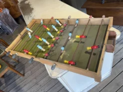 Baby-foot de table vintage en bois - Années 50/60