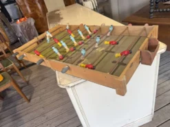 Baby-foot de table vintage en bois - Années 50/60