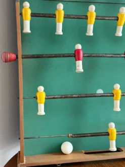 Baby-foot pliant en bois vintage