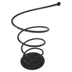 Bac porte-parapluie spirale métallique