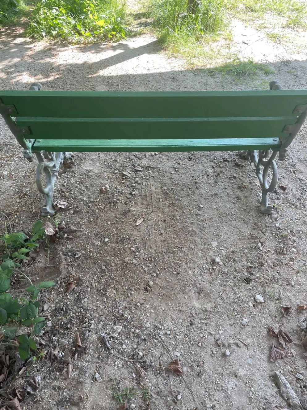 Banc ancien de style Coalbrookdale