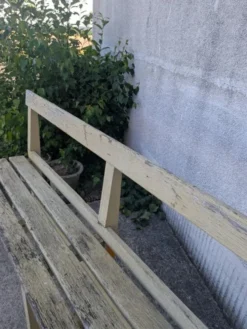 Banc de jardin