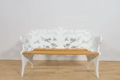 Banc de jardin Coalbrookdale de style victorien, Royaume-Uni, années 1950