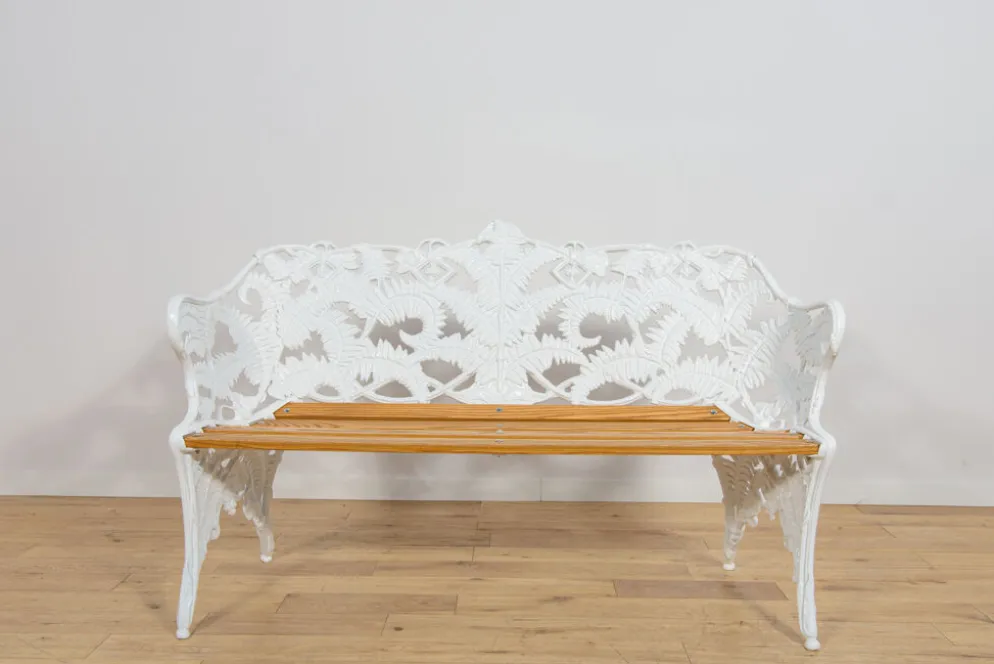 Banc de jardin Coalbrookdale de style victorien, Royaume-Uni, années 1950