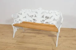 Banc de jardin Coalbrookdale de style victorien, Royaume-Uni, années 1950
