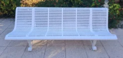 Banc de jardin en fer