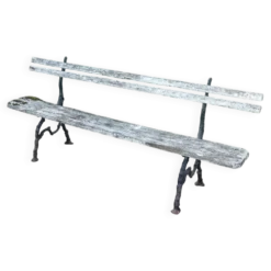 Banc de jardin fonte bois