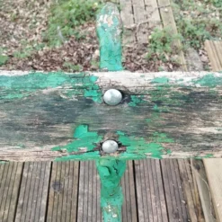 Banc de jardin public fonte XIXe