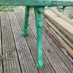 Banc de jardin public fonte XIXe