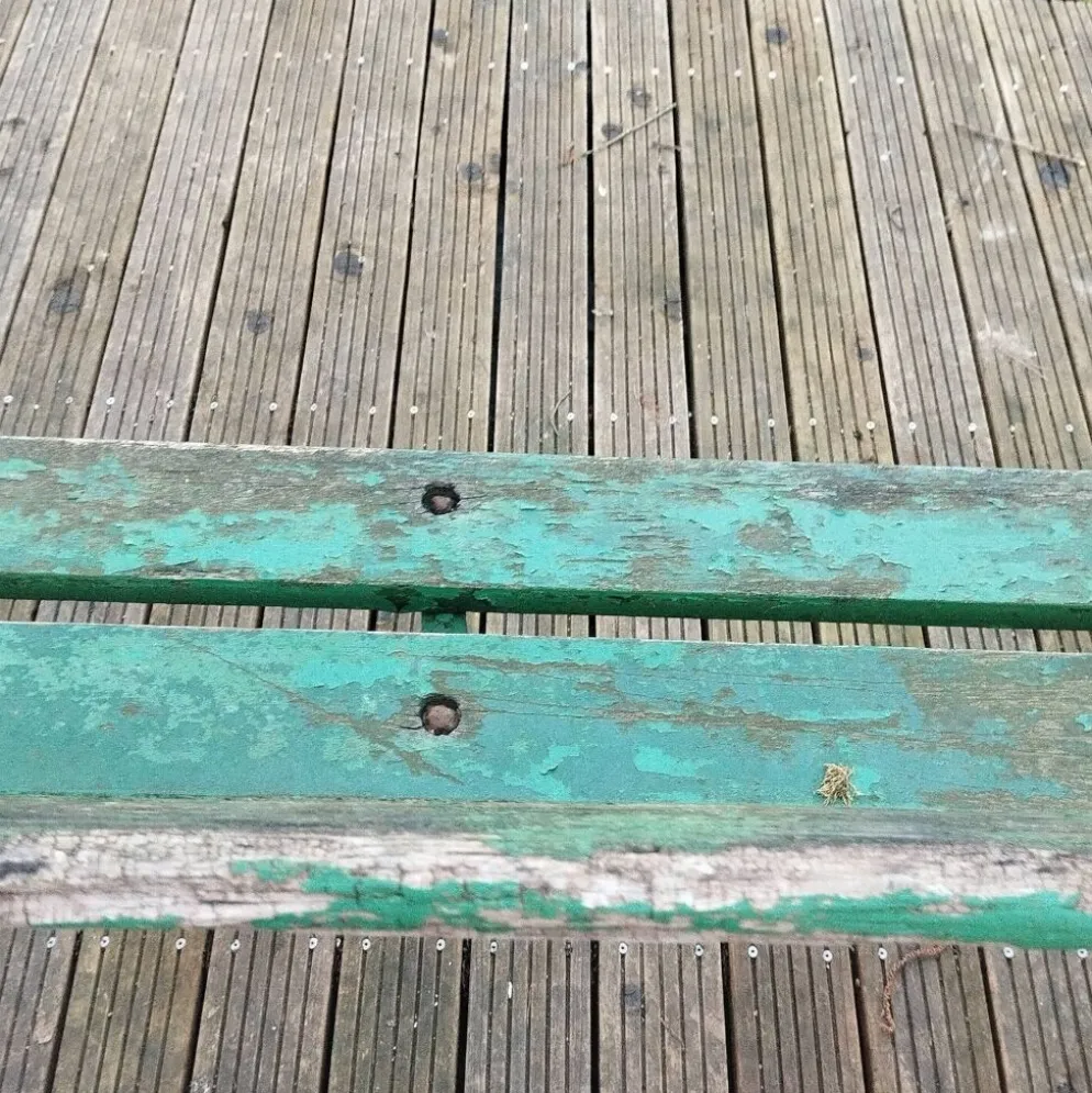 Banc de jardin public fonte XIXe