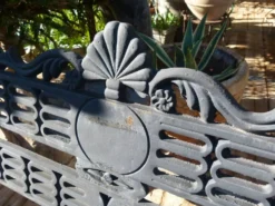 Banc en fonte