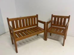 Banc et chaise enfant