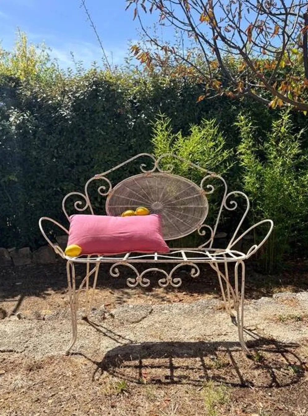 Banc fer forgé « Oscar »
