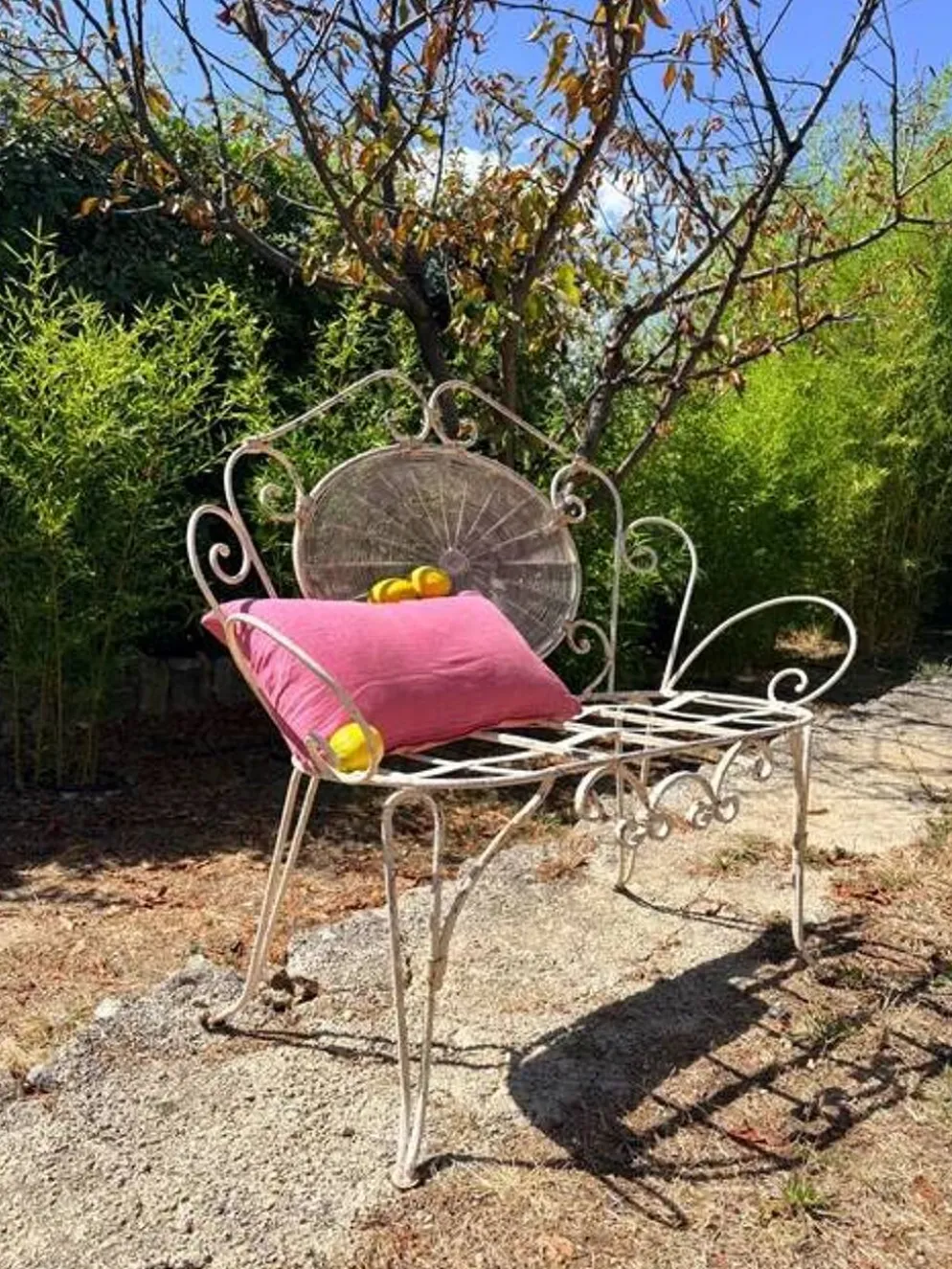 Banc fer forgé « Oscar »