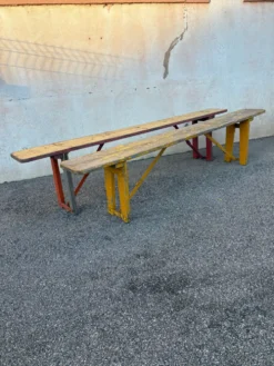 Bancs pliants de brasserie
