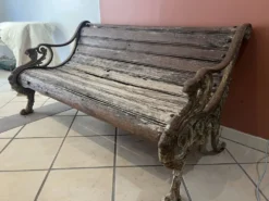 banc style colonial ancien