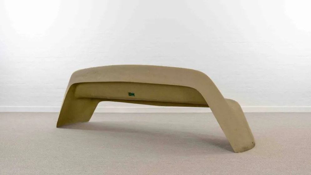 Banquette de jardin par walter papst pour wilkhahn 1964