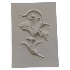 Bas-relief en plâtre feuille d’acanthe – style baroque