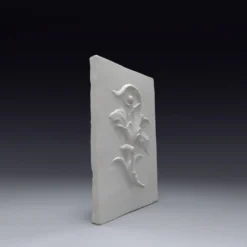 Bas-relief en plâtre feuille d’acanthe – style baroque