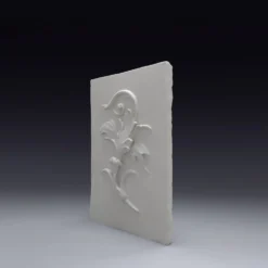 Bas-relief en plâtre feuille d’acanthe – style baroque