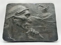 Bas-relief en plâtre 