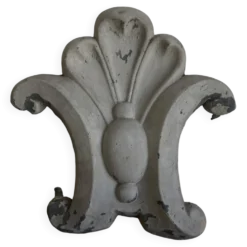 Bas relief feuille d'acanthe néo classique 19e